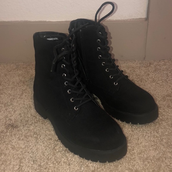 Shoes - Black Combat Boots